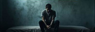 a person siting on a bed alone signifying mental health crisis system failure